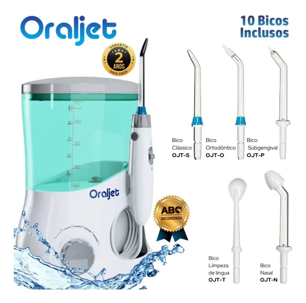 Irrigador Oral Ultra Water Flosser Bivolt OJ-1200B - Oraljet