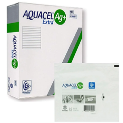 Curativo Aquacel Ag+ Extra 10x10  unid -Convatec
