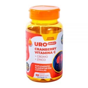 Suplemento Uro Pauher Cranberry + Vitamina C 60 Cápsulas - ORTHO PAUHER