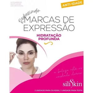 Adesivo Silicone Anti Rugas Reutilizável - Olhos E Testa
