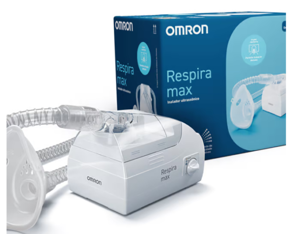 Inalador ultrassônico Respiramax NE-U702 Omron