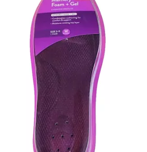 Palmilha  Memory Foam + Gel Chantal  34 A 38 - Feminina