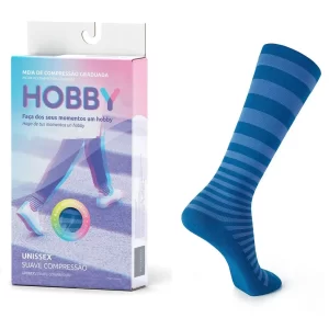 Meia Panturrilha Sigvaris Hobby - Azul