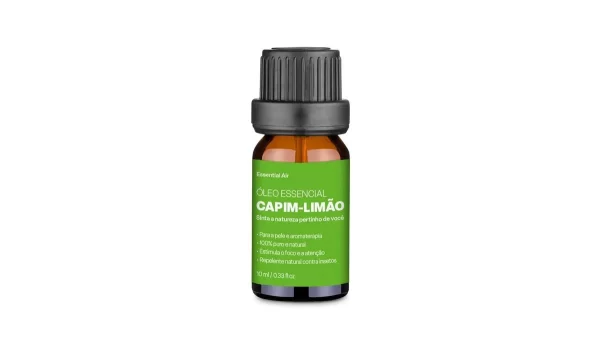 Óleo Essencial De Capim Limão 10ml Multi Saúde - Image 4