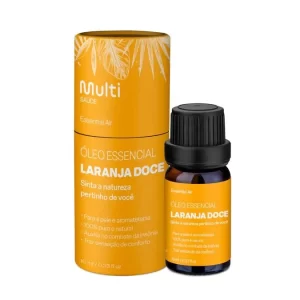 Óleo Essencial de Laranja Doce 10 ml Multi Saúde