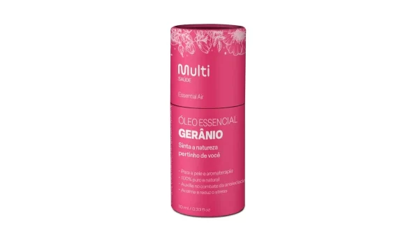 Óleo Essencial de Gerânio Relaxar 10ml Multi Saúde - Image 5