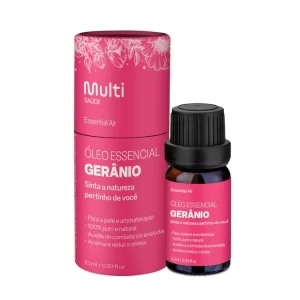 Óleo Essencial de Gerânio Relaxar 10ml Multi Saúde