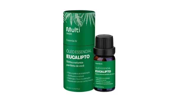 Óleo Essencial de Eucalipto 10ml Multi Saúde