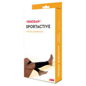Polaina  Sportactive 20-30 mmHg Cor: Preto