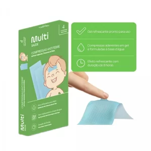 Compressa Anti Febre 4 Unidades Multi Saúde