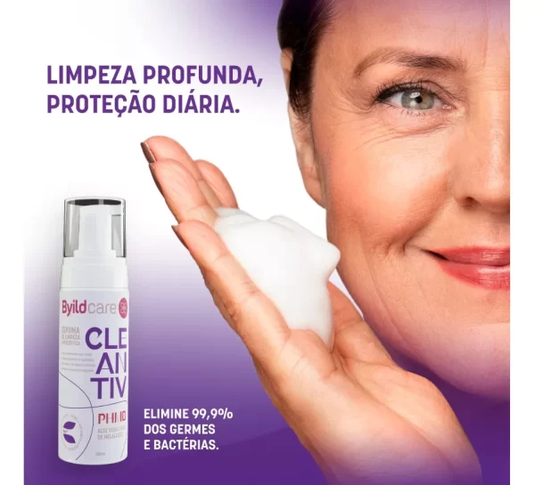 Espuma De Limpeza Antisséptica Cleantiv - Athivie - Image 3
