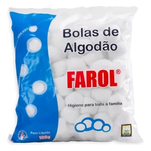Algodão Bolas 100g