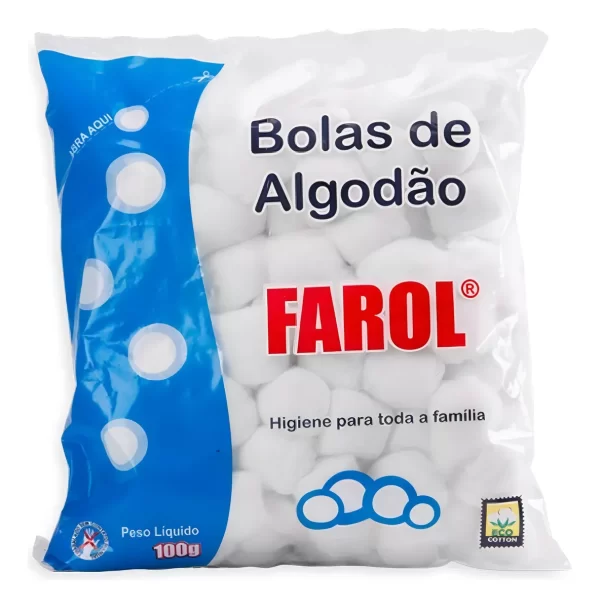 Algodão Bolas 100g
