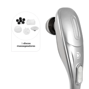 Massageador Corporal Hammer com 5 Discos Massageadores Dellamed
