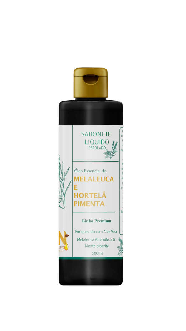 Sabonete Líquido Melaleuca e Hortelã Pimenta - 300 ml