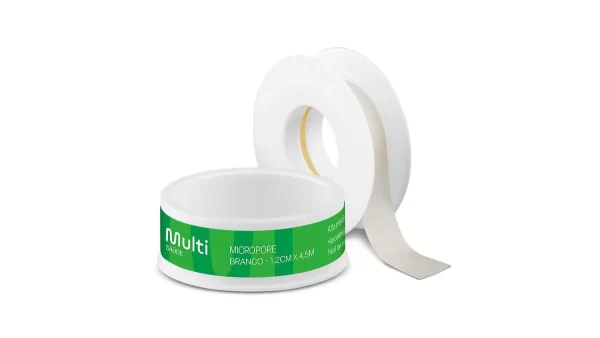 Fita Microporosa 1,2 x 4,5 cm Branco Multi Saúde - Image 3