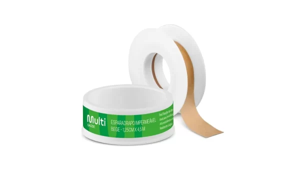 Esparadrapo Bege Hipoalergênico 1,25cm x 4,5m Multi Saúde - Image 3