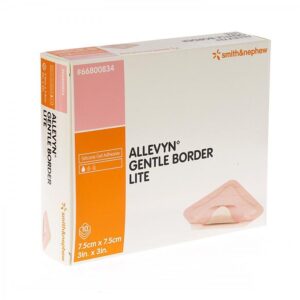 Curativo Allevyn Gentle Border Lite 7,5x7,5cm - unid