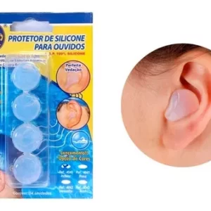 Protetor De Ouvido De Silicone